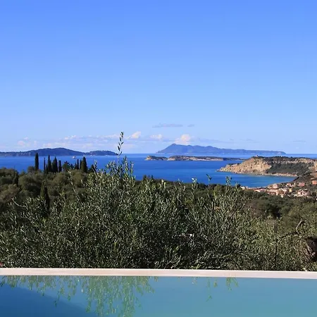 Sunset Sea View Villa 10 Afionas Exterior photo